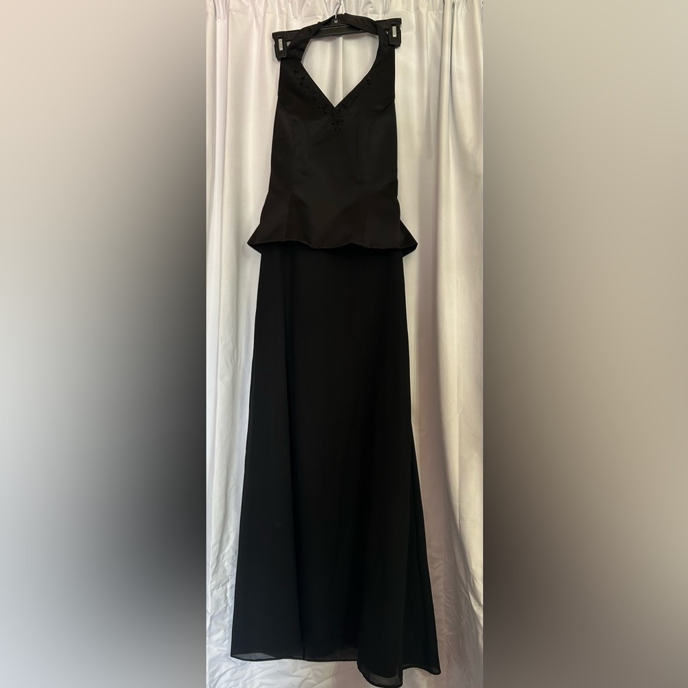David’s Bridal Black Prom/formal dress 8